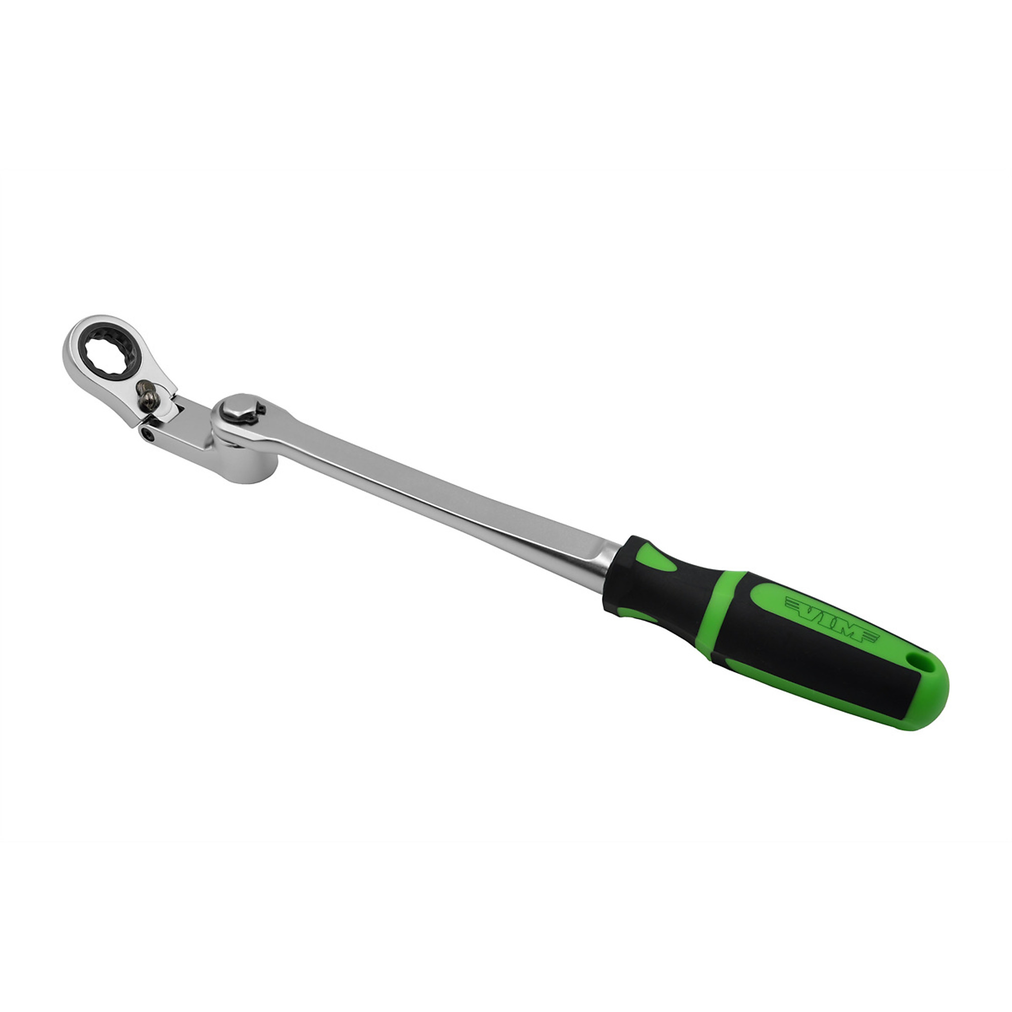 VIM Tools 17MM 100T FLEX HEAD 360 SWIVEL RATCHETING WRENCH